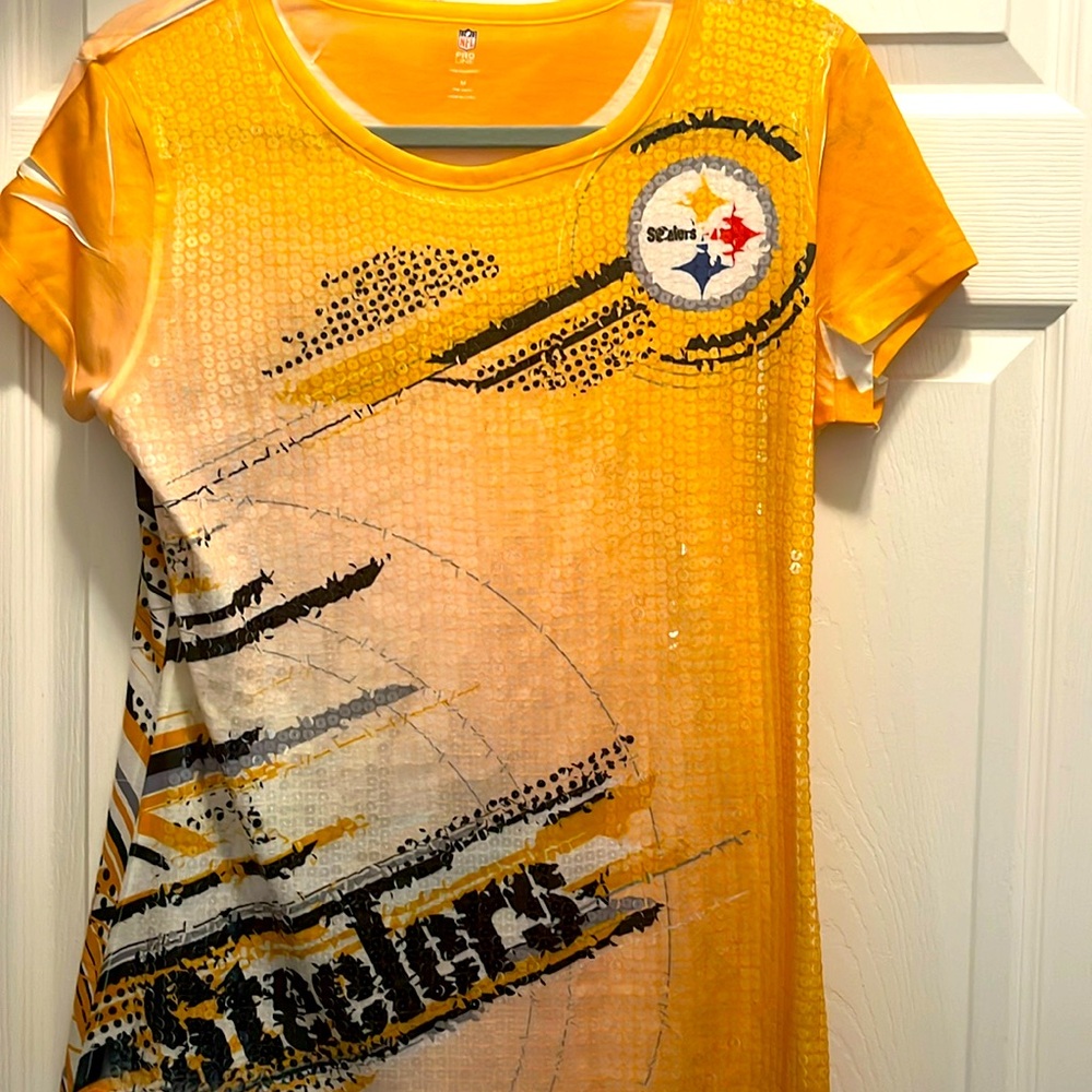 NFL Yellow and Black Short Sleeve Tee